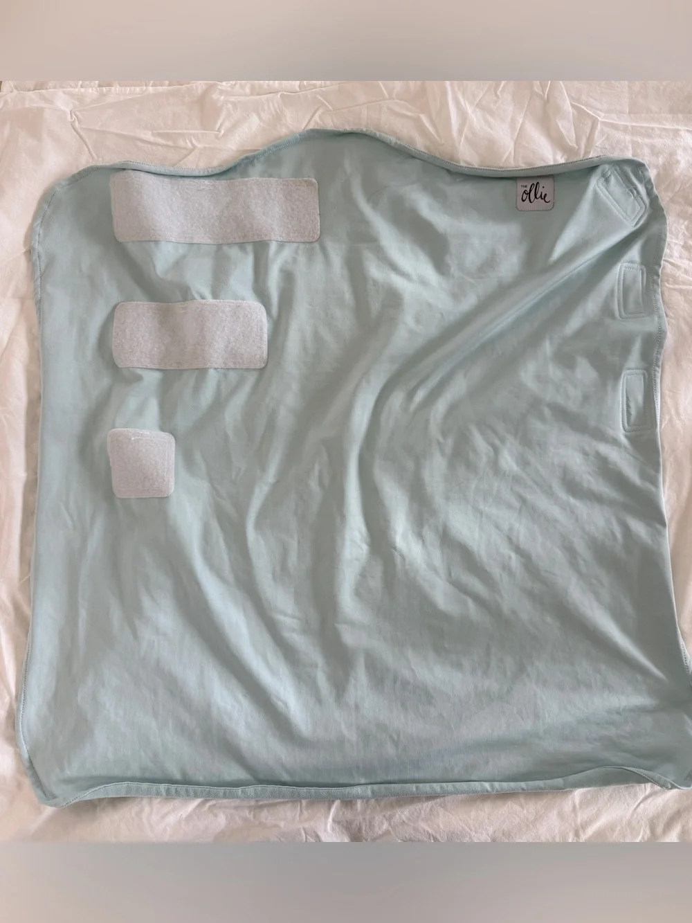 Ollie blue swaddle